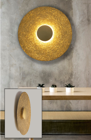 SOLE kinkiet M 65 CM złoty 40876 nowoczesny