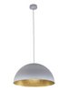 Lampa wisząca kopuła szaro-złota nakrapiana Sigma Lighting SFERA 70 30135