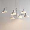 Nowoczesny żyrandol wiszący biały Sigma Lighting ARTIS 6 40532