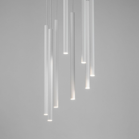 Lampa wisząca sople biała Sigma Lighting SOPEL 8 koło 33629