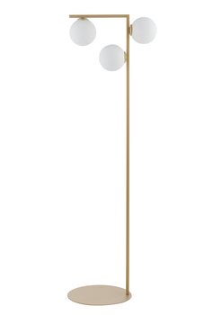 Lampa podłogowa nowoczesna złoty beż Sigma Lighting ANDY 33340