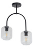 Lampa sufitowa szklana transparentna Sigma Lighting SHINE 2 32243