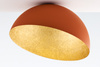 Plafon kopuła ceglany_złoty Sigma Lighting SFERA 50 41518