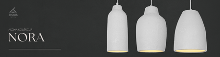 NORA A lampa wisząca ceramiczna beż 41369