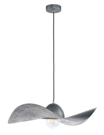 Lampa wisząca kapelusz srebrna Sigma Lighting KAPELLO M FI55 32343