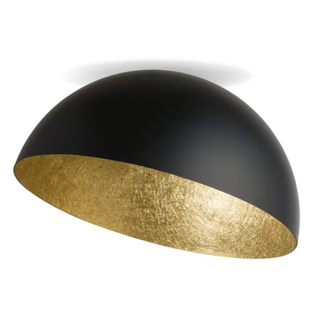 Plafon kopuła czarno-złoty Sigma Lighting SFERA 50 32473