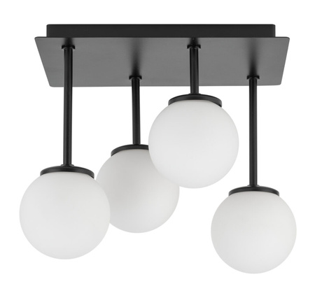 Plafon żyrandol kulki biały Sigma Lighting - TULIA 4 krótki 33505