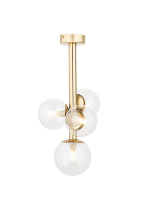 Plafon PERLA LUX 4 Transparentny 40853