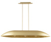 Lampa wisząca z żywicy złota Sigma Lighting Gondola L 40640