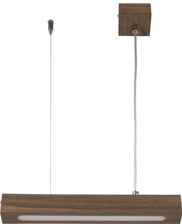Lampa wisząca drewniana LED Sigma Lighting - Futura Wood Low 30 orzech 32702