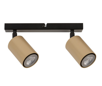 Reflektory sufitowe led czarno-złote Sigma Lighting ZOOM 2 33320