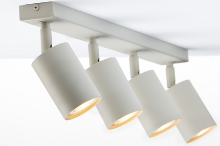 Reflektory sufitowe led szary beż Sigma Lighting ZOOM 4 41516