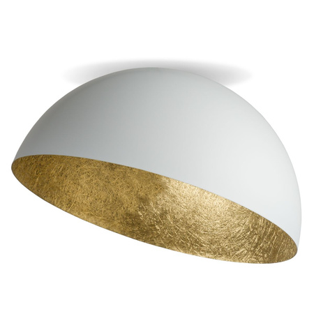 Plafon kopuła biało-złoty Sigma Lighting SFERA 50 32465
