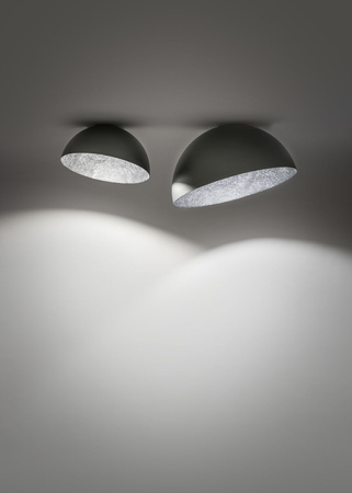 Plafon kopuła czarno-miedziany Sigma Lighting SFERA 70 32468