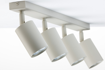 Reflektory sufitowe led szary beż Sigma Lighting ZOOM 4 41516