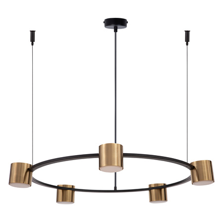 KODO 5 zwis czarny złoty szczotkowany  41329