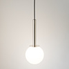 Lampa wisząca kule DAISY 1 Sigma Lighting srebrno-biała 40763