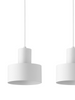 Lampa wisząca metalowa biała Sigma Lighting RIF 3 PROSTY 30905