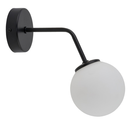 Kinkiet klosz kula czarny Sigma Lighting ZIGZAG 1 33295