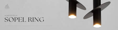 SOPEL RING 3 zwis czarny 41225	