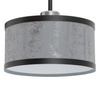 Żyrandol z abażurami szaro-srebrny Sigma Lighting OPERA 2 40502