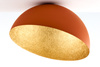 Plafon kopuła ceglany_złoty Sigma Lighting SFERA 50 41518