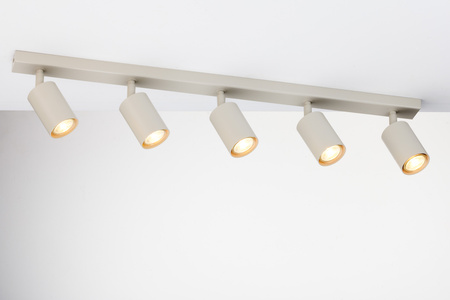 Reflektory sufitowe led szary beż Sigma Lighting ZOOM 5 41517