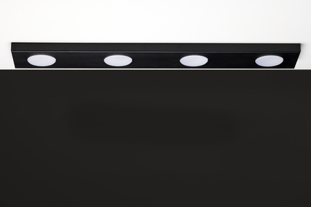 HERO 4 plafon prostokąt CZARNY 41503