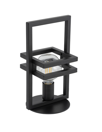 Lampka nocna metalowa czarna Sigma Lighting - MERCI 50320