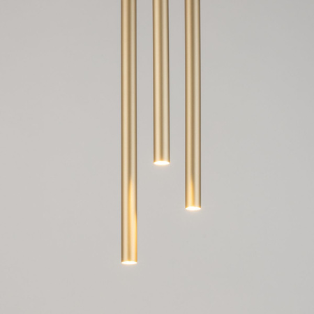 Lampa wisząca sople złota Sigma Lighting SOPEL 5 koło 33627