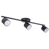 MILA 3 plafon czarny 41342