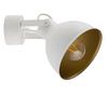 Kinkiet metalowy biało-złoty Sigma Lighting MARS 32265