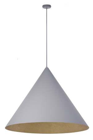 Lampa wisząca Vesuvio szary/złoty L 3xE27 41050