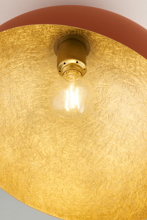 Plafon kopuła ceglany_złoty Sigma Lighting SFERA 50 41518