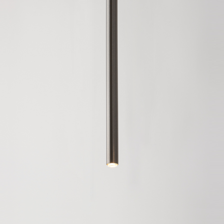 Lampa wisząca rurki sople srebrna Sigma Lighting SOPEL 5 PROSTY 33618