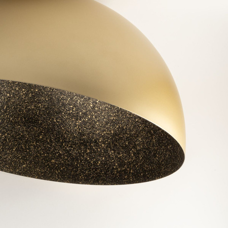 Lampa wisząca duża złoto-czarna nakrapiana Sigma Lighting SFERA 70 32298