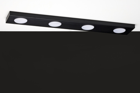 HERO 4 plafon prostokąt CZARNY 41503