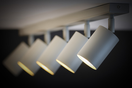 Reflektory sufitowe led szary beż Sigma Lighting ZOOM 5 41517