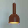 Lampa wisząca VITRUM dzwonek ceglany 41116