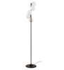 Lampa podłogowa z białymi kulistymi kloszami Sigma Lighting - PIANO 50365