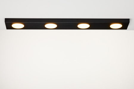 HERO 4 plafon prostokąt CZARNY 41503