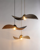 Lampa wisząca kapelusz czarno-złota Sigma Lighting KAPELLO M FI55 32347