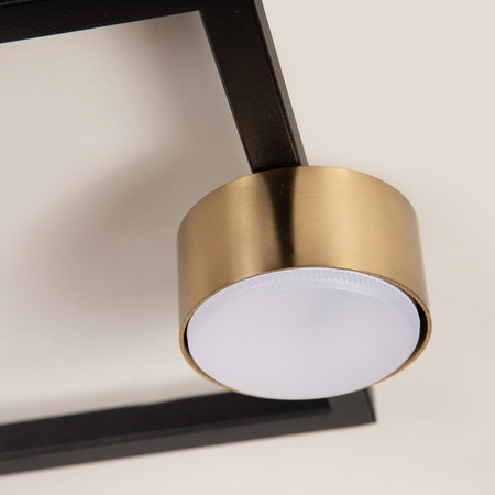 FRAME 1 plafon czarny/złoty 41282