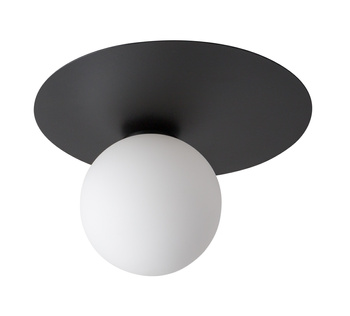 Plafon / kinkiet kula czarny Sigma Lighting ARGON 1 koło 33263