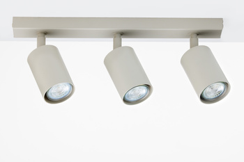 Reflektory sufitowe led szary beż Sigma Lighting ZOOM 3 41515