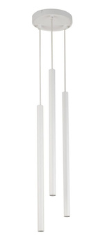 Lampa wisząca sople biała Sigma Lighting SOPEL 3 koło 33623