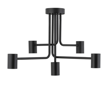 Lampa sufitowa nowoczesna czarna Sigma Lighting LUIS 5 33422