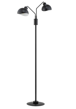 Lampa podłogowa podwójna czarno-biała Sigma Lighting - ROY 50328