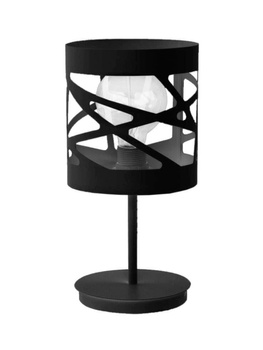 Lampka nocna metalowa czarna Sigma Lighting MODUŁ FREZ 50077