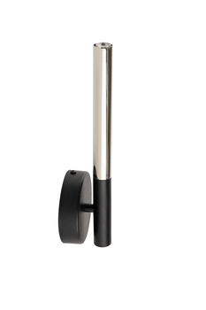 Kinkiet rurka SOPEL LUX czarno-srebrny 40735